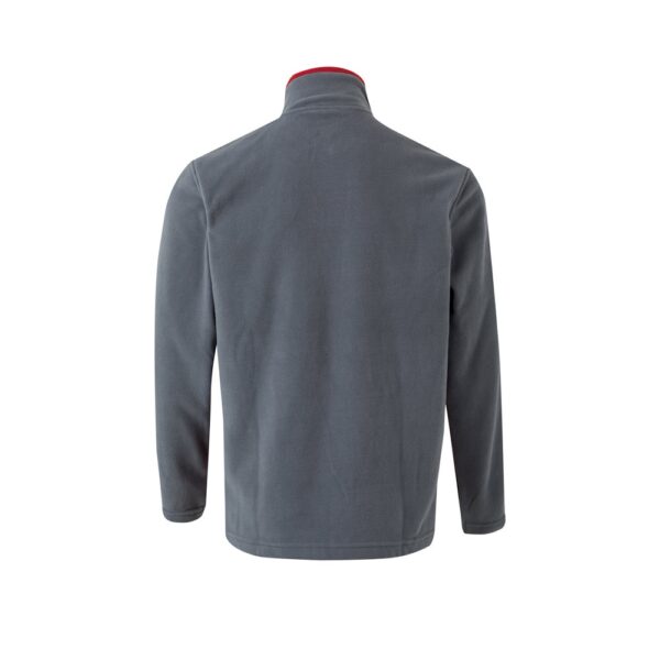 VL GERAS. Zweifarbige Fleecejacke (220g/m²) aus Polyester (100%)