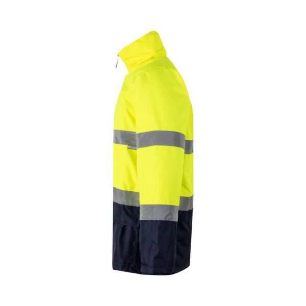 VL THEMIS LARGE. Zweifarbiger Parka (190g/m²), aus Polyester (100%), mit PU-Beschichtung
