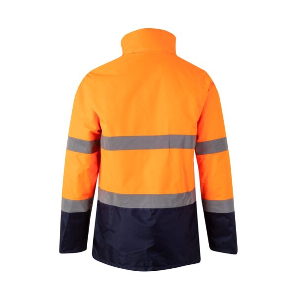 VL THEMIS LARGE. Zweifarbiger Parka (190g/m²), aus Polyester (100%), mit PU-Beschichtung