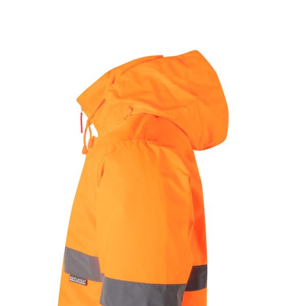 VL THEMIS LARGE. Zweifarbiger Parka (190g/m²), aus Polyester (100%), mit PU-Beschichtung
