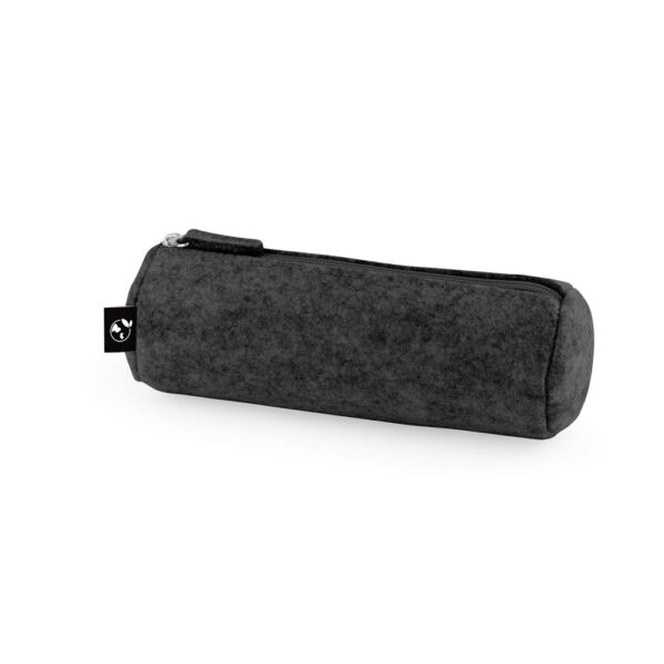 FELPY. Multifunktions Etui aus recyceltem Filz (100% rPET) - dunkelgrau
