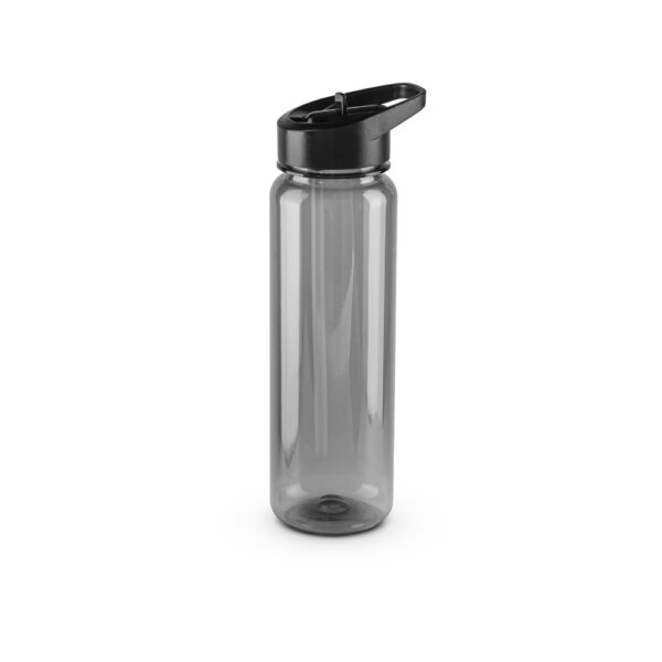 GILMORE. Sportflasche (750ml) aus rPET mit glänzender transluzenter Oberfläche - schwarz