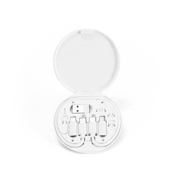 SYSTROM. Superschnelles Ladekabel und Adapter-Set aus Recyceltes ABS (100% rABS)
