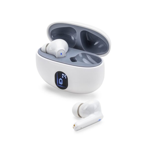 CAETANO. Wireless Earphones aus Recyceltes ABS (100% rABS) mit 4 Stunden Akkulaufzeit