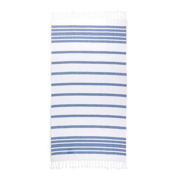 SARDENHA. Strandtuch aus Baumwolle (70% recycelt) und Polyester (30% recycelt) (180 g/m²)