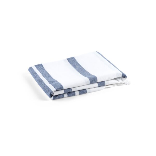 SARDENHA. Strandtuch aus Baumwolle (70% recycelt) und Polyester (30% recycelt) (180 g/m²)