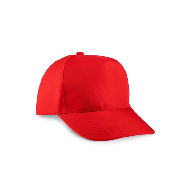 BENEDICT. Kappe aus recyceltem Polyester (100% rPET) - rot