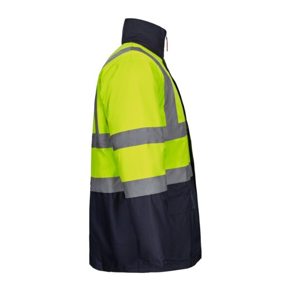 VL JUNO LARGE. Zweifarbiger 4-in-1-Parka (180 g/m²), aus Polyester (100%) mit PU-Beschichtung