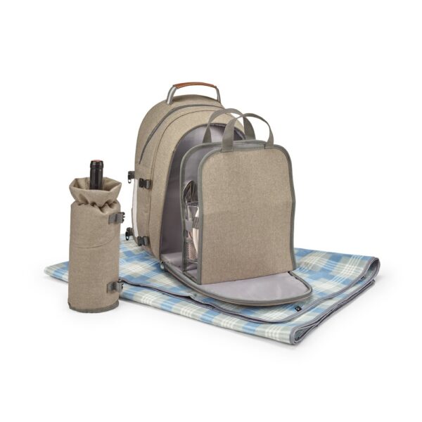 VILLA. Thermischer Picknick-Rucksack aus 600D, hochdichtem, recyceltem Polyester