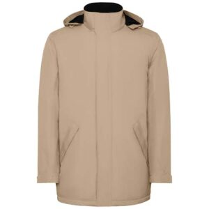 America wattierter Parka für Herren - Dunkelsand, 3XL